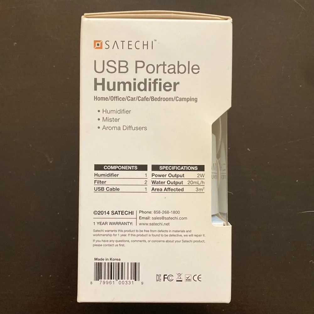 Satechi USB Portable Humidifier - Picture 4 of 15